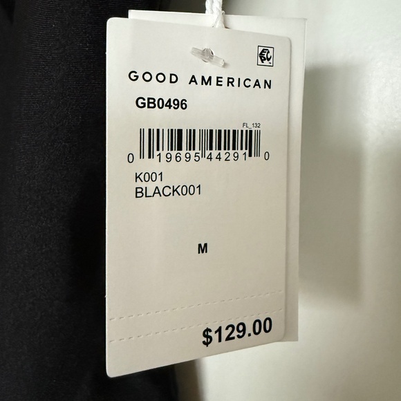 *NEW WITH TAGS* Black Good American Bodysuit - Size M - Picture 2 of 3
